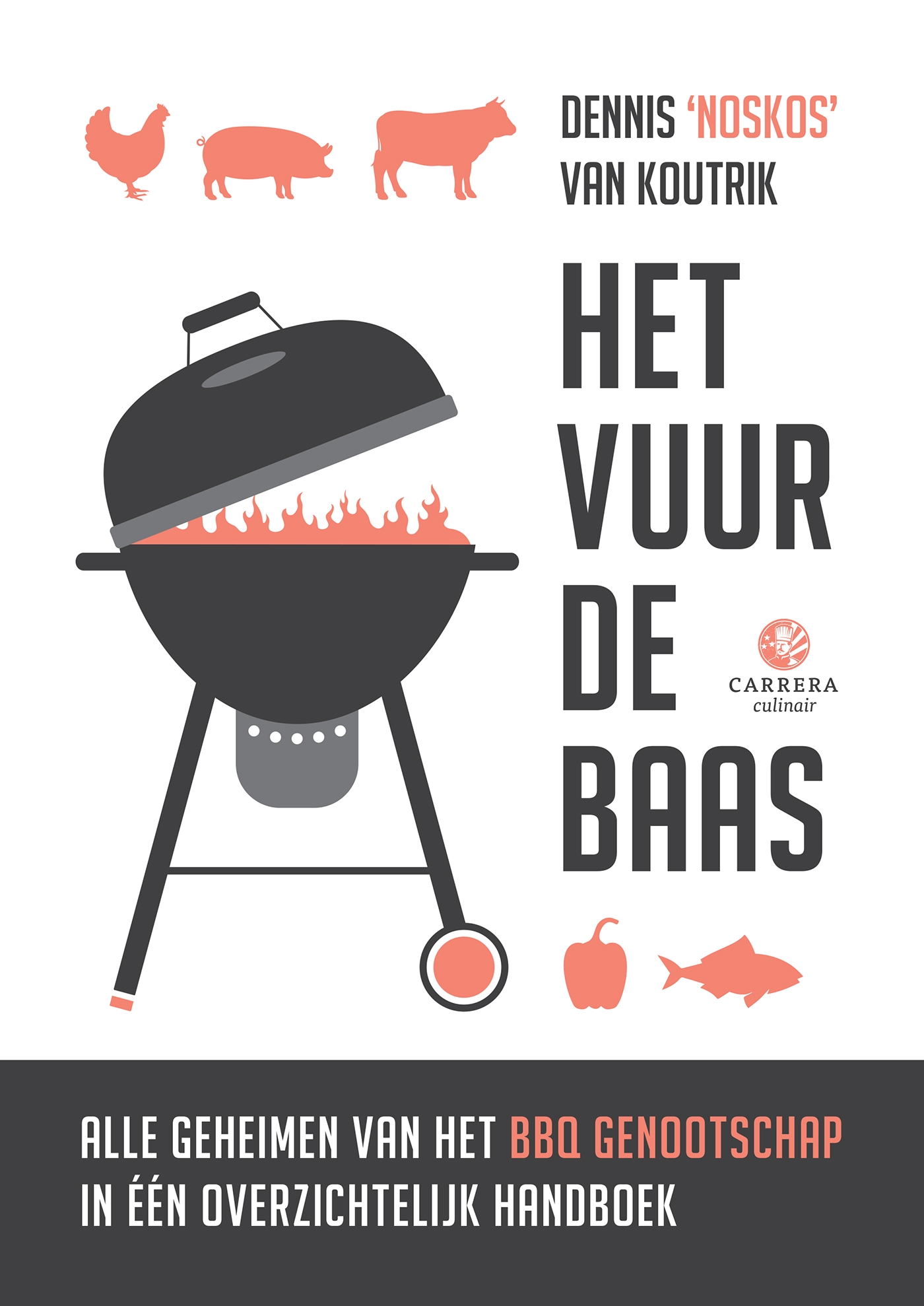 Omslag van Het vuur de baas