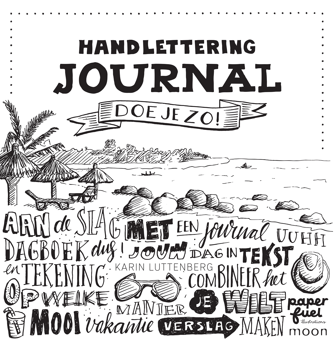 Omslag van Handlettering journal doe je zo!
