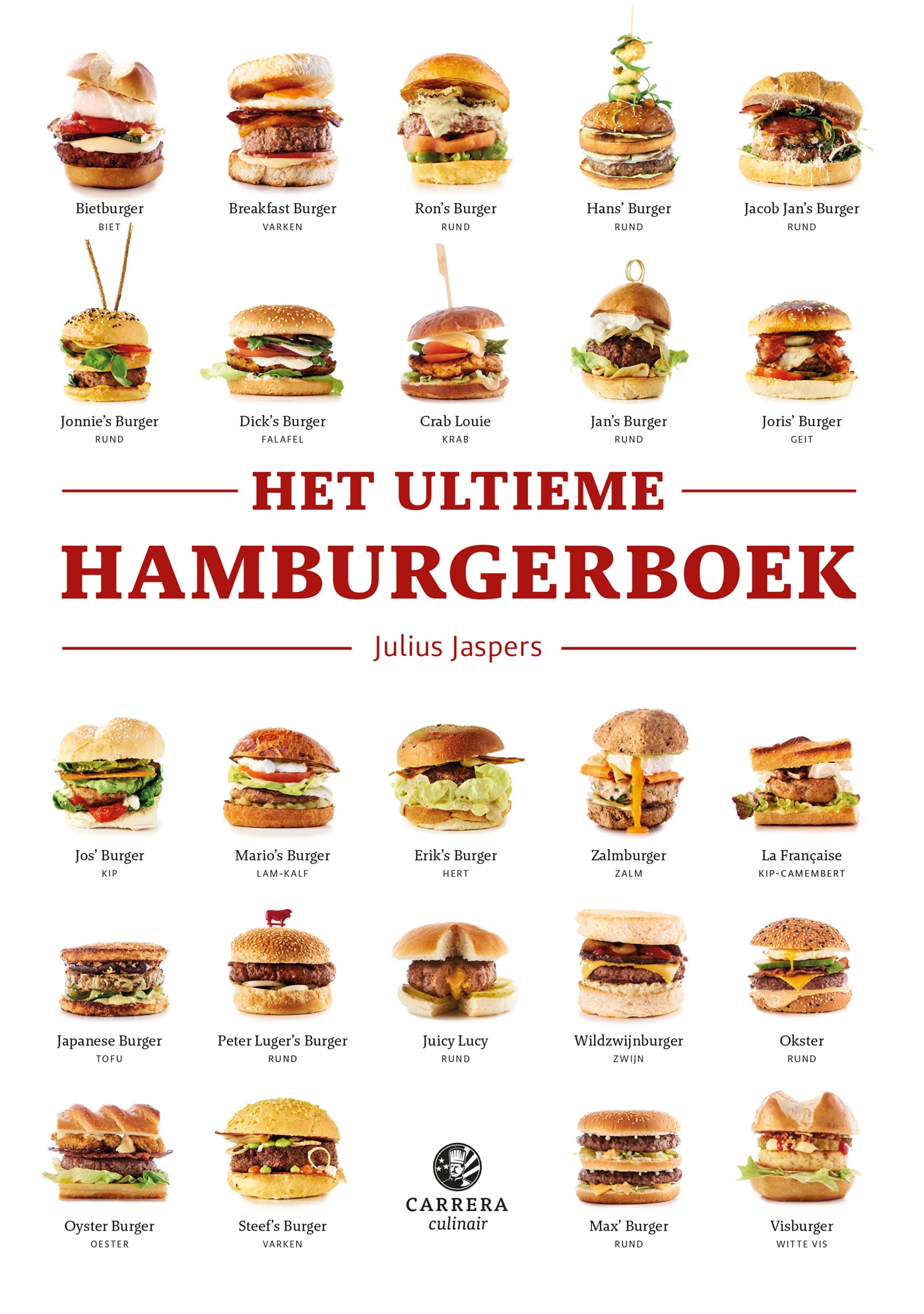 Omslag van Het ultieme hamburgerboek