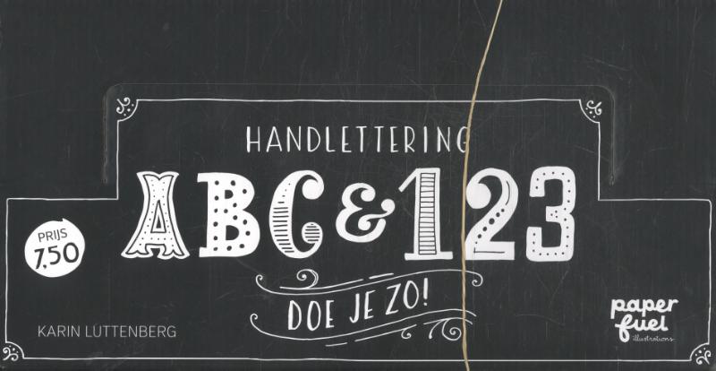 Omslag van Handlettering 123 doe je zo!