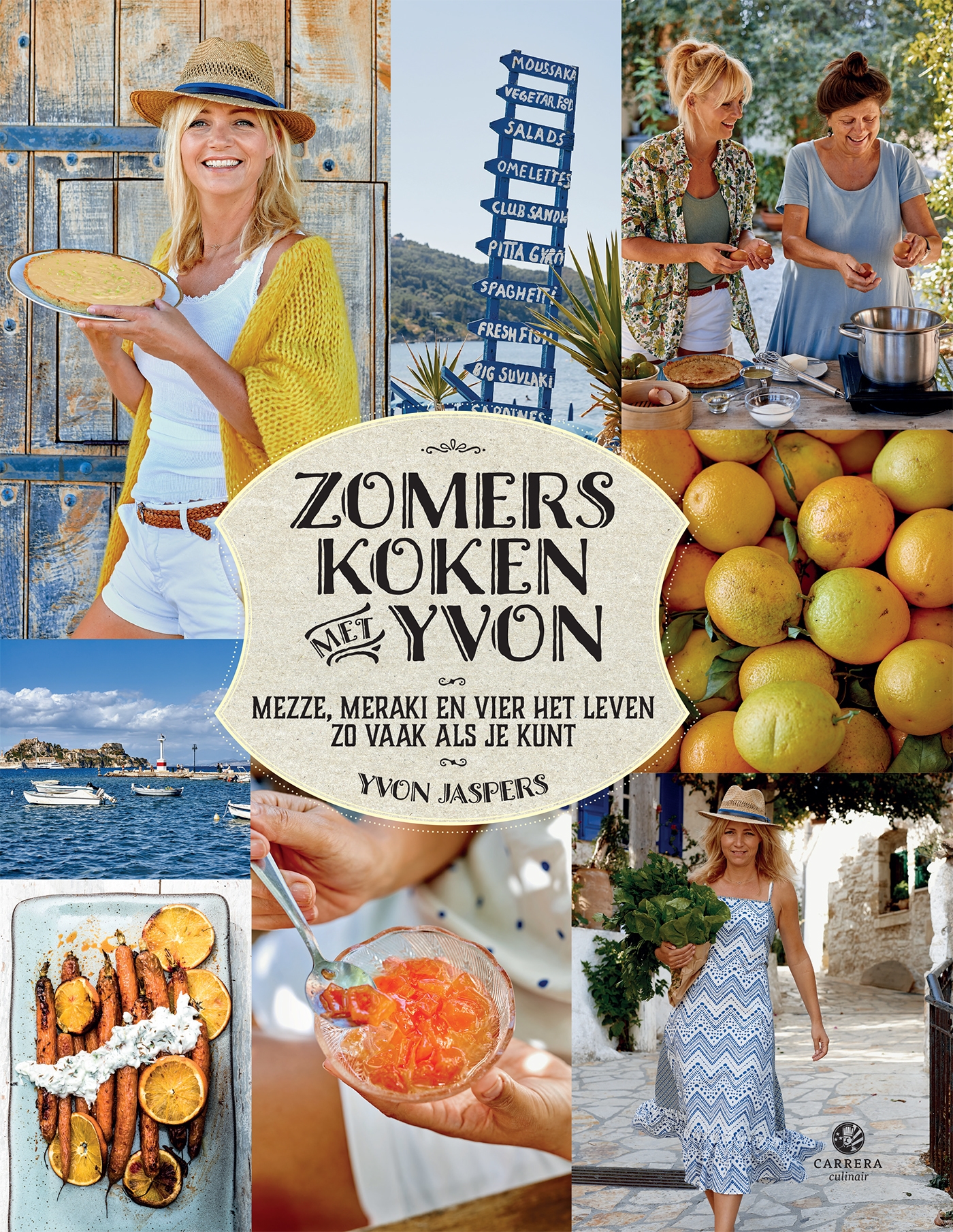 Omslag van Zomers koken met Yvon
