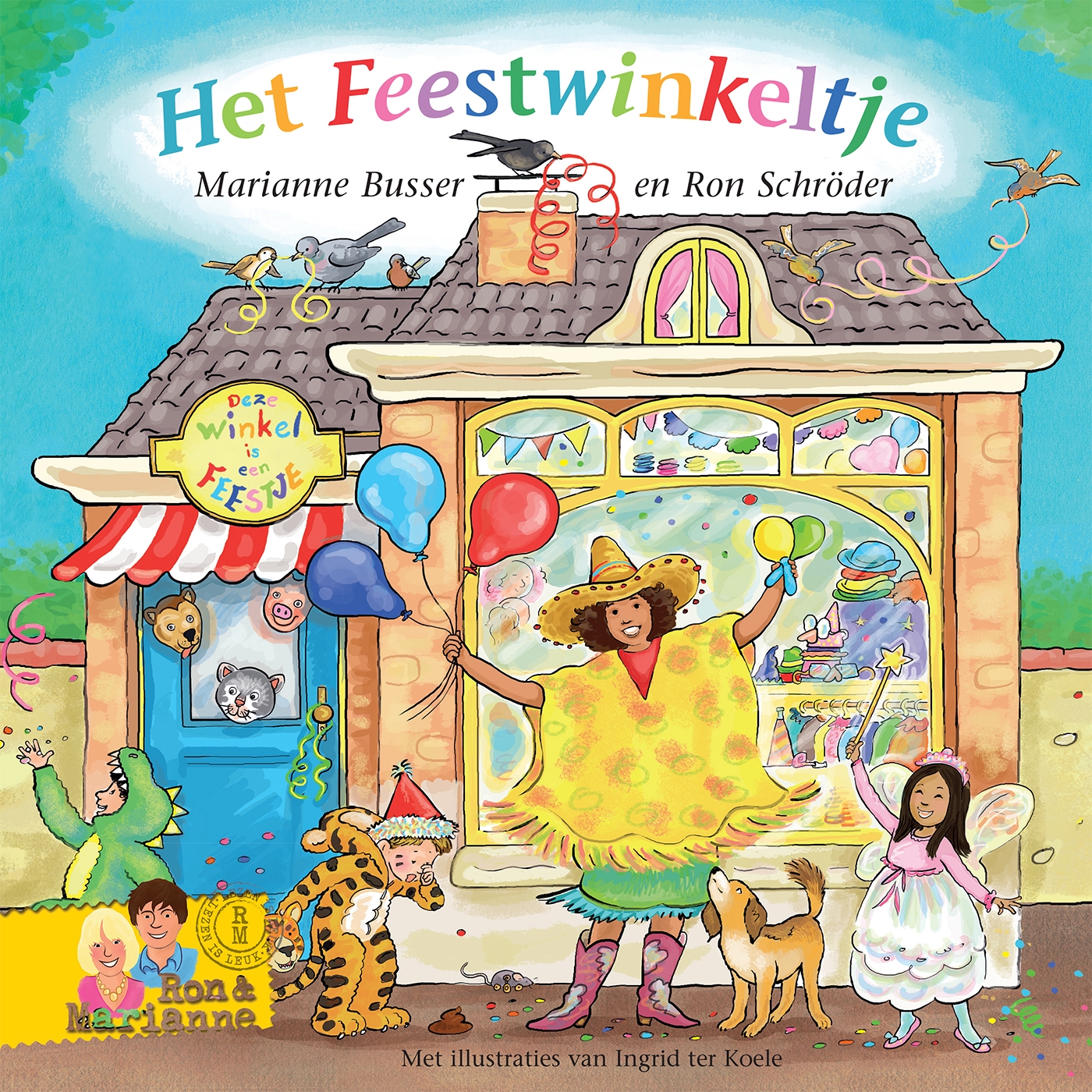 Omslag van Het Feestwinkeltje