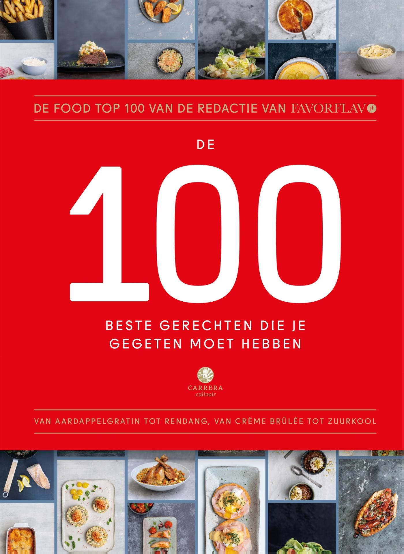 Omslag van De 100 beste gerechten die je gegeten moet hebben