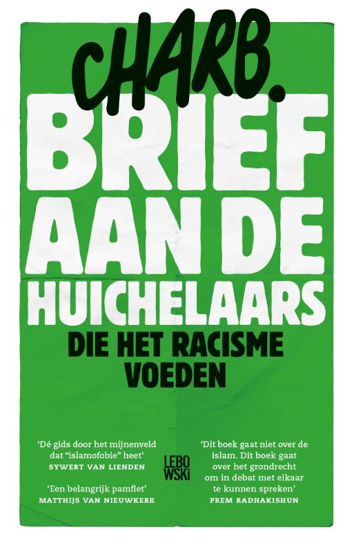 Omslag van Brief aan de huichelaars die het racisme voeden