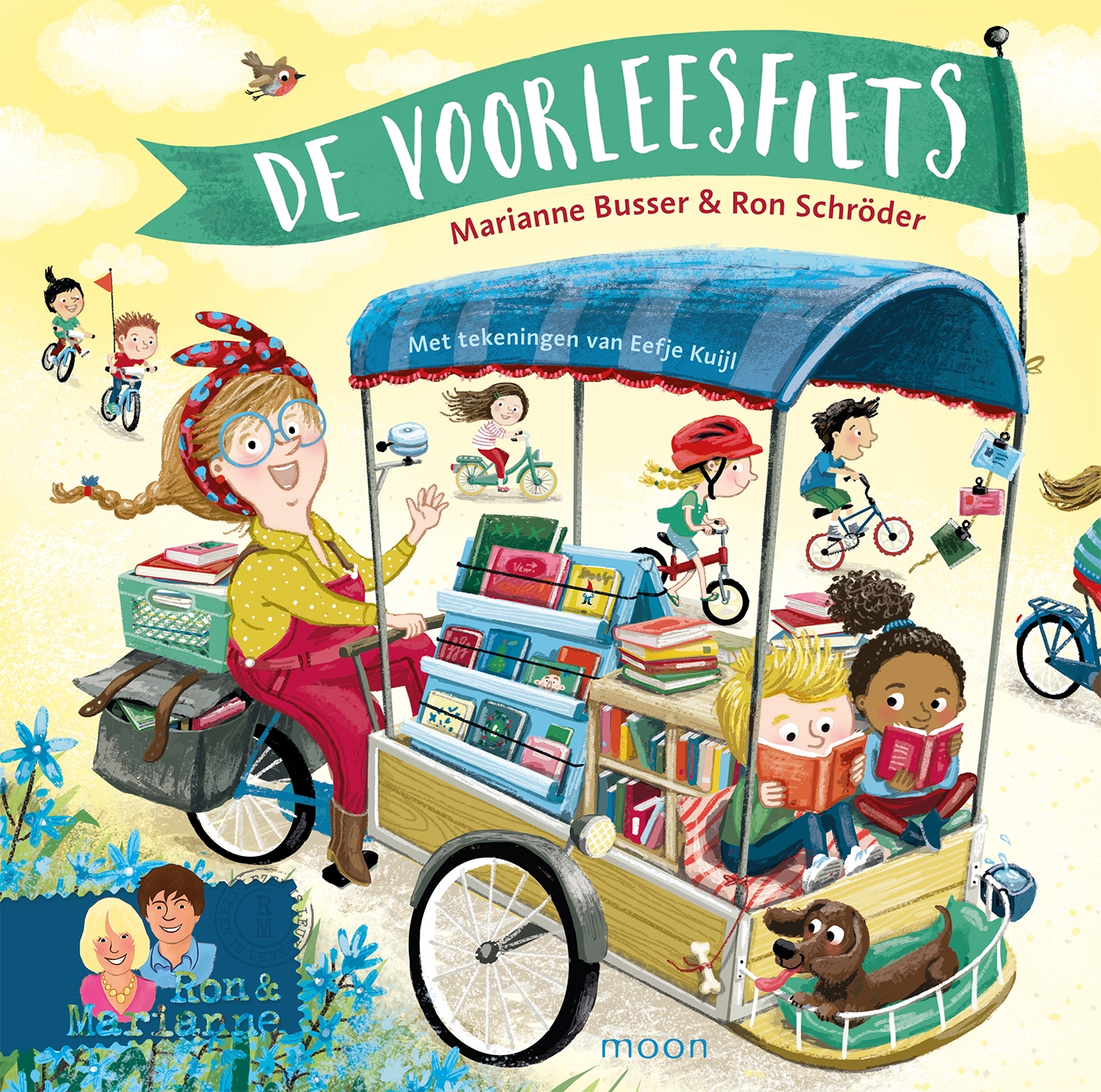Omslag van De voorleesfiets