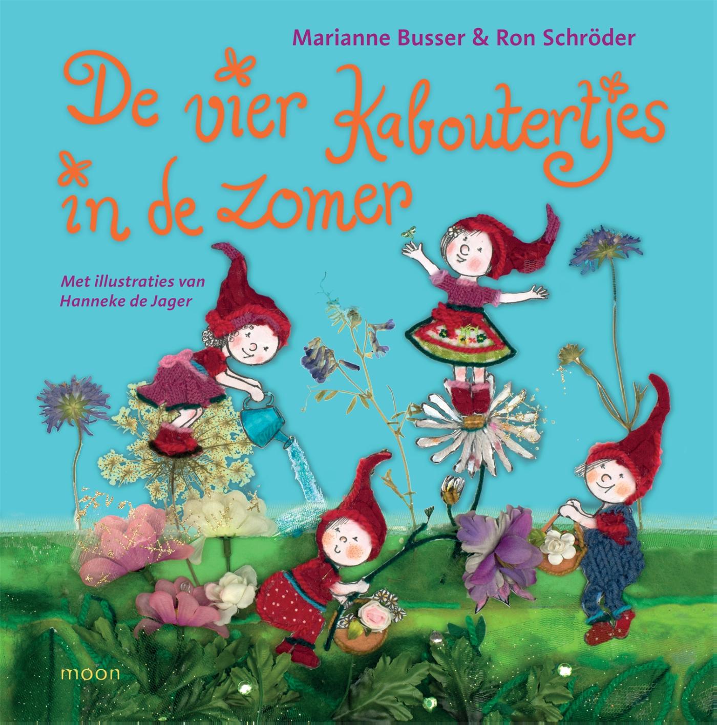 Omslag van De vier kaboutertjes in de zomer