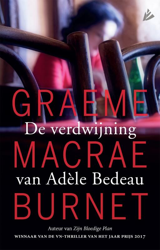 Omslag van De verdwijning van Adèle Bedeau