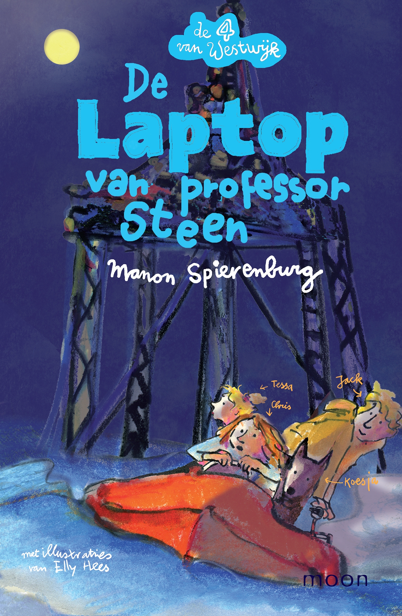 Omslag van De laptop van professor Steen