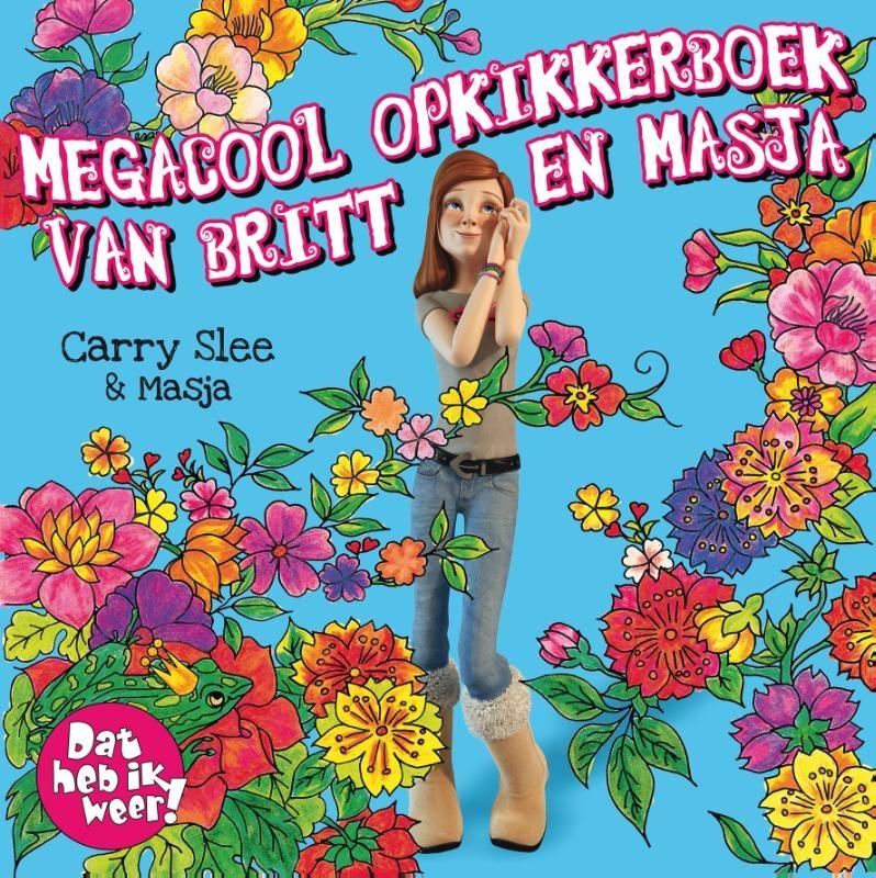 Omslag van Megacool opkikkerboek van Britt en Masja