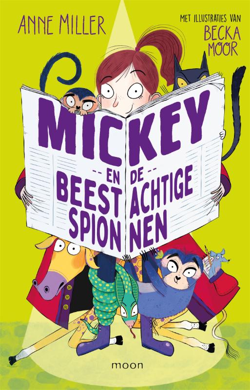 Omslag van Mickey en de beestachtige spionnen