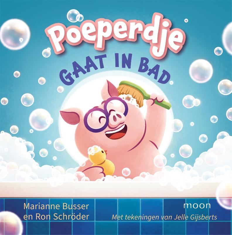Omslag van Poeperdje gaat in bad