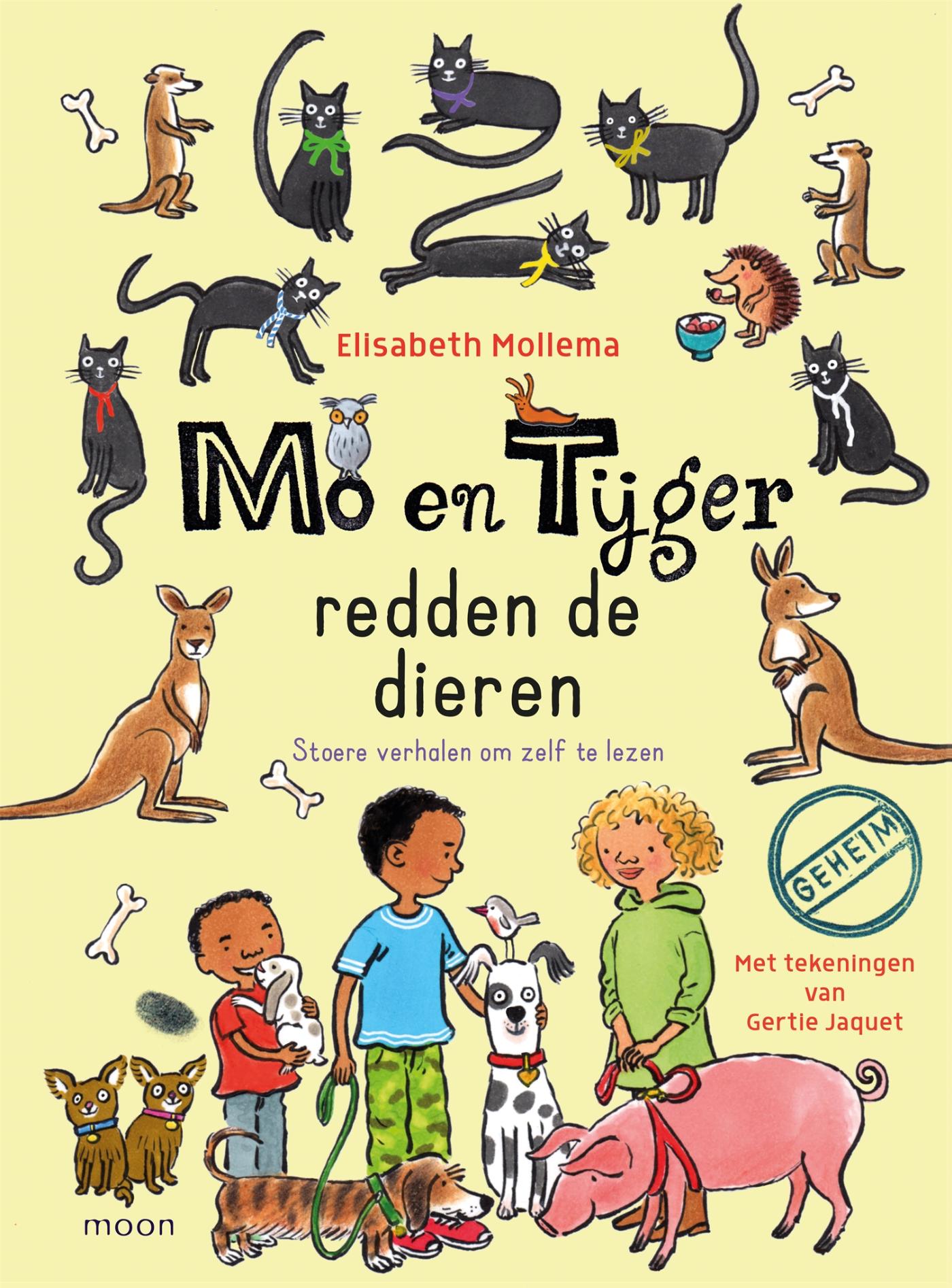 Omslag van Mo en Tijger redden de dieren