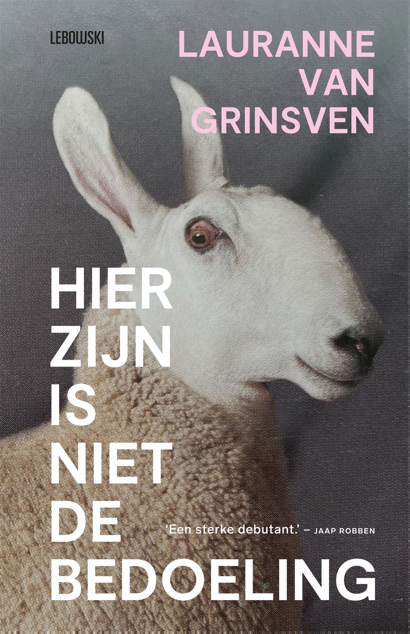 Omslag van Hier zijn is niet de bedoeling