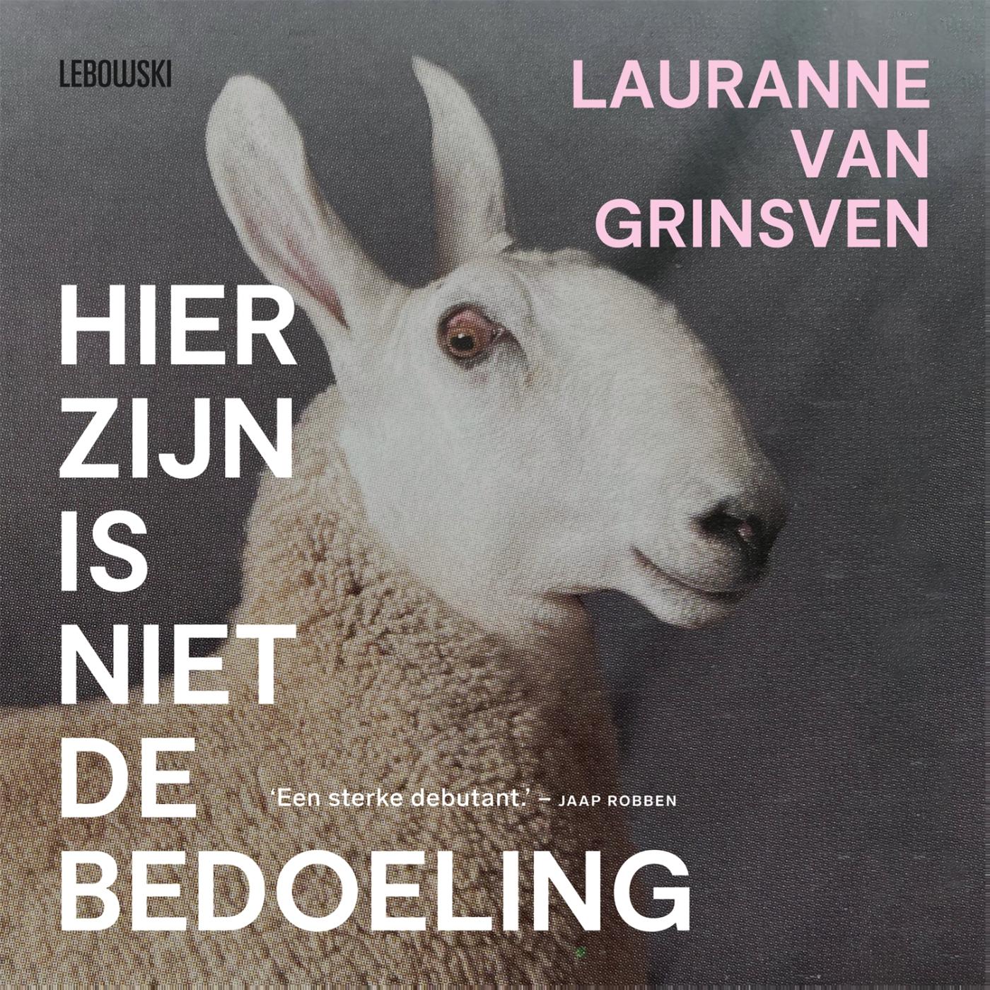 Omslag van Hier zijn is niet de bedoeling
