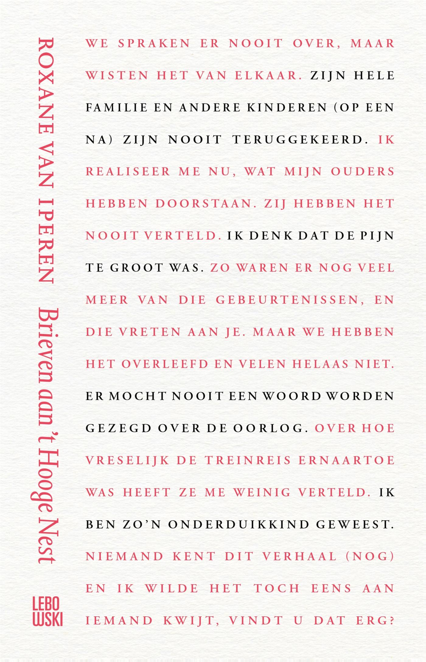 Omslag van Brieven aan 't Hooge Nest