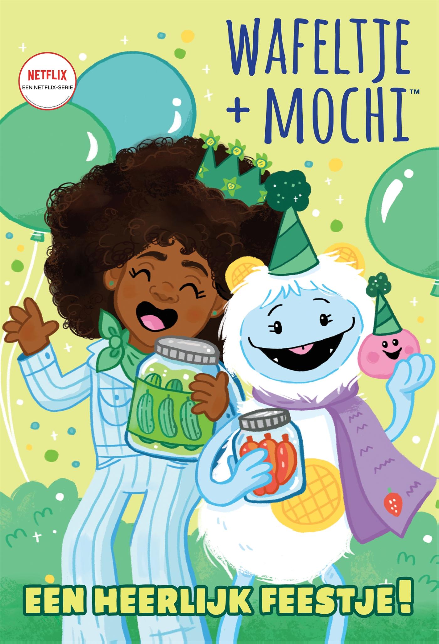 Omslag van Wafeltje + Mochi - Een heerlijk feestje!