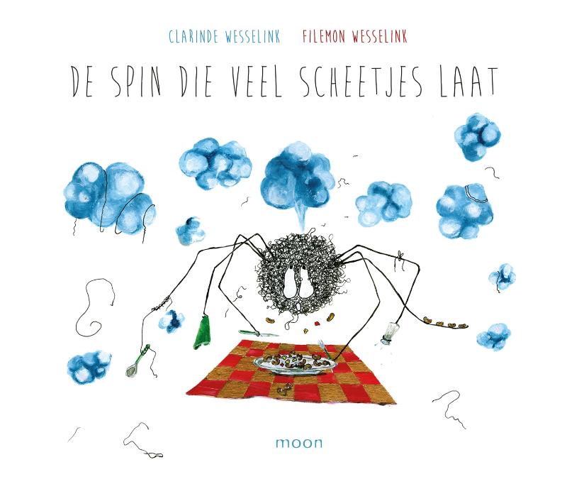 Omslag van De spin die veel scheetjes laat