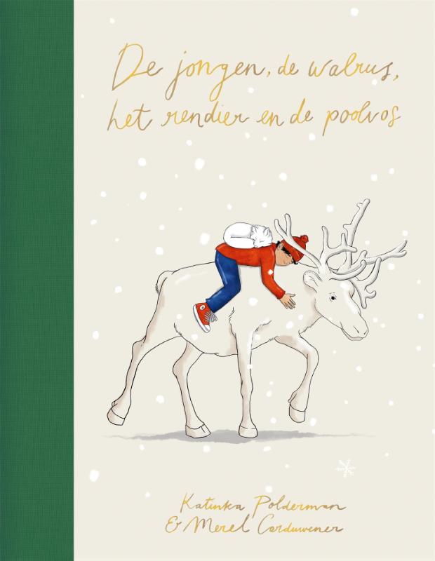 Omslag van De jongen, de walrus, het rendier en de poolvos
