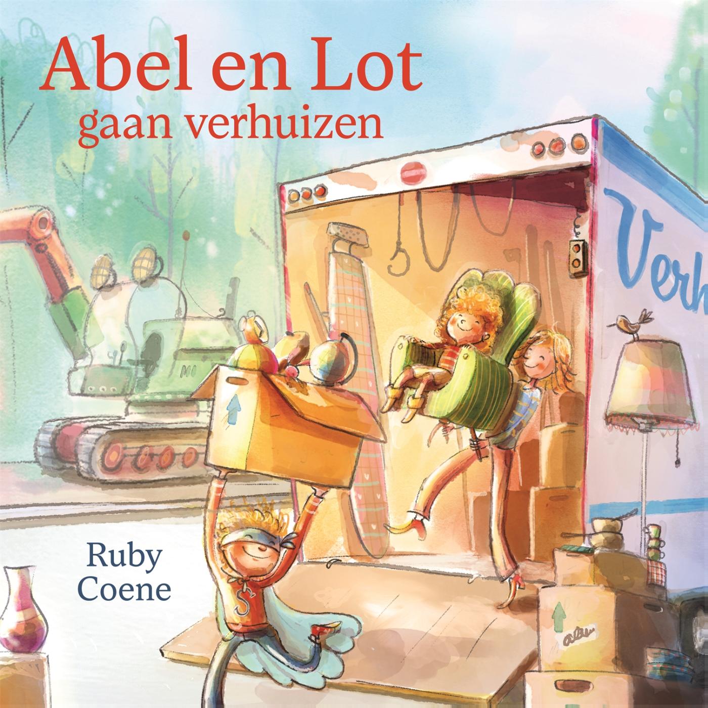 Omslag van Abel en Lot gaan verhuizen