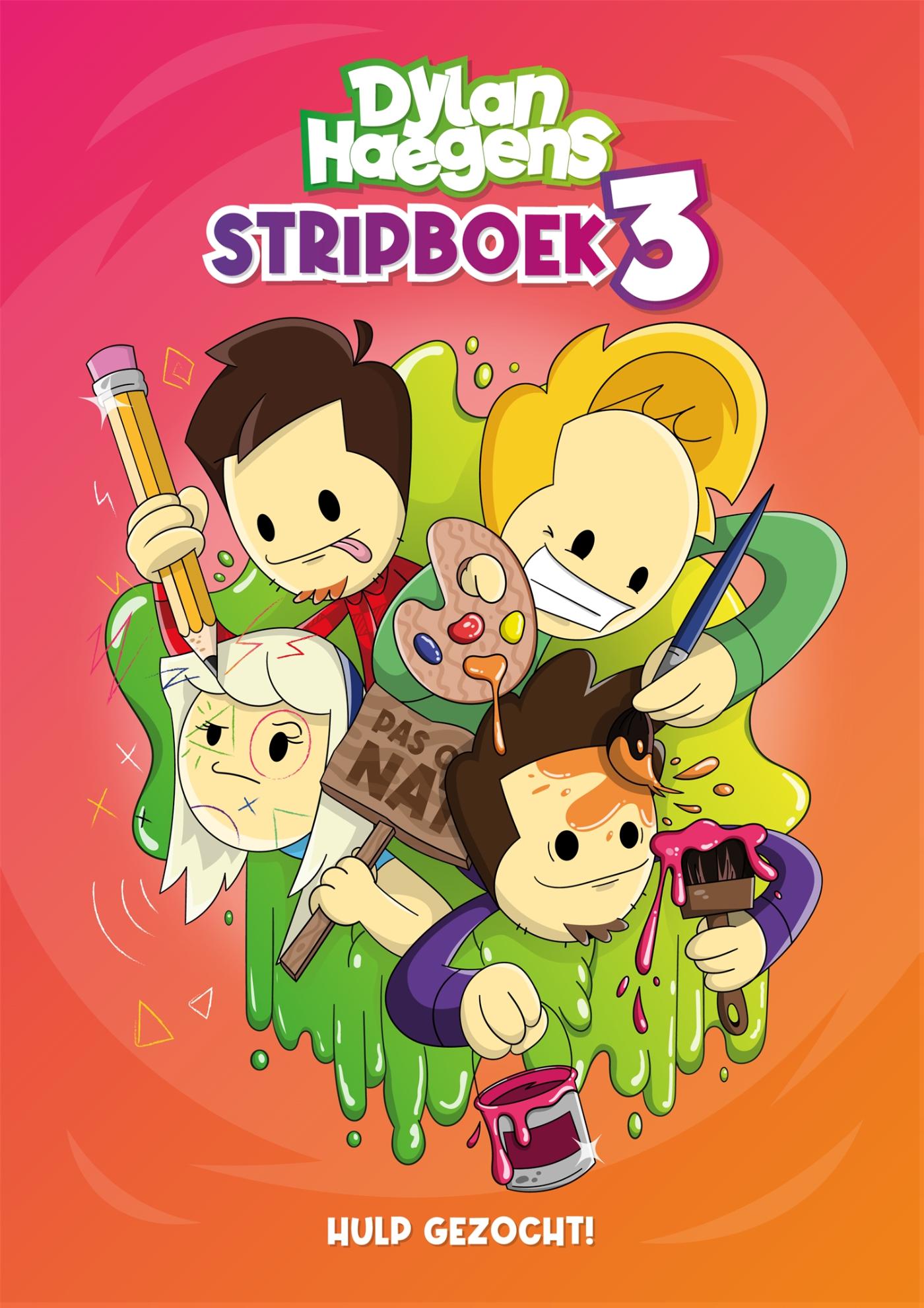 Omslag van Dylan Haegens - Stripboek 3