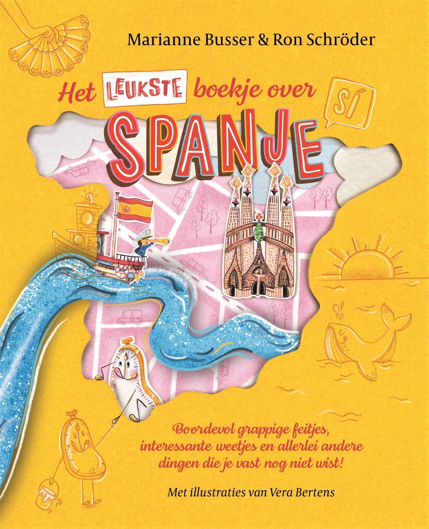 Omslag van Het leukste boekje over Spanje