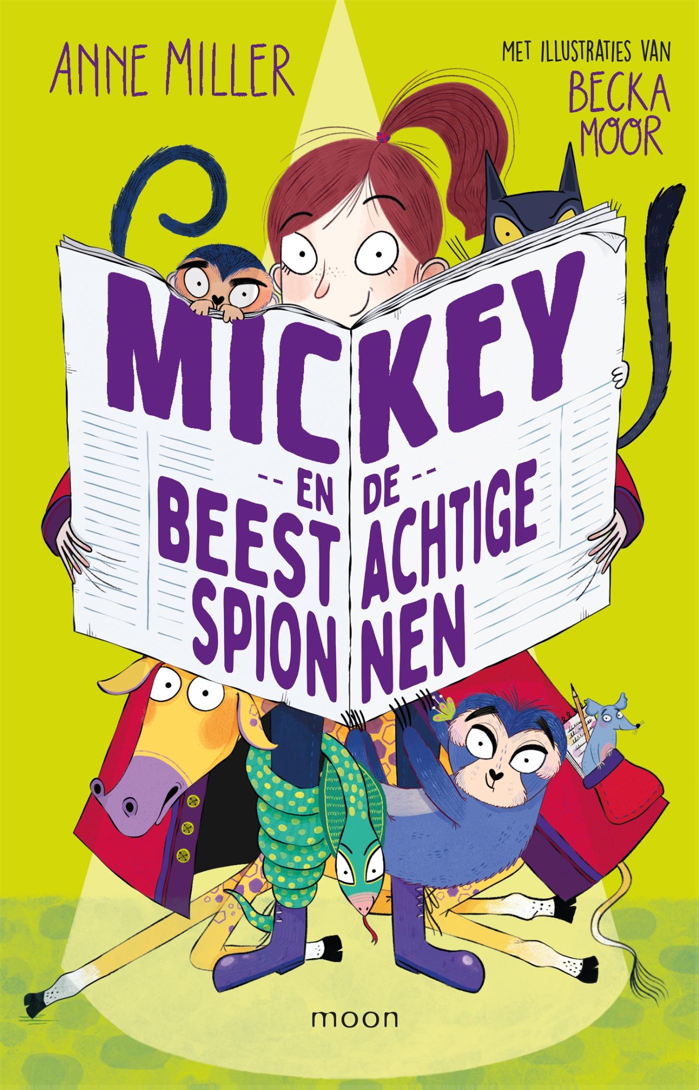 Omslag van Mickey en de beestachtige spionnen