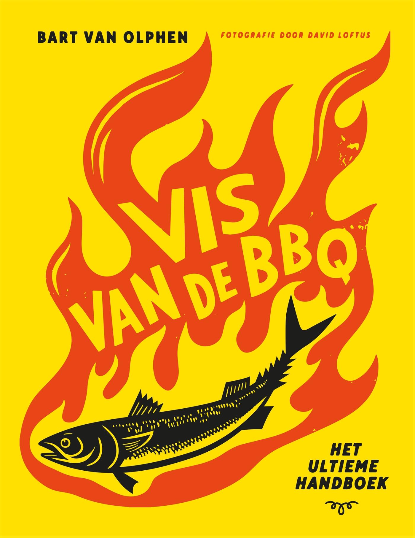 Omslag van Vis van de BBQ