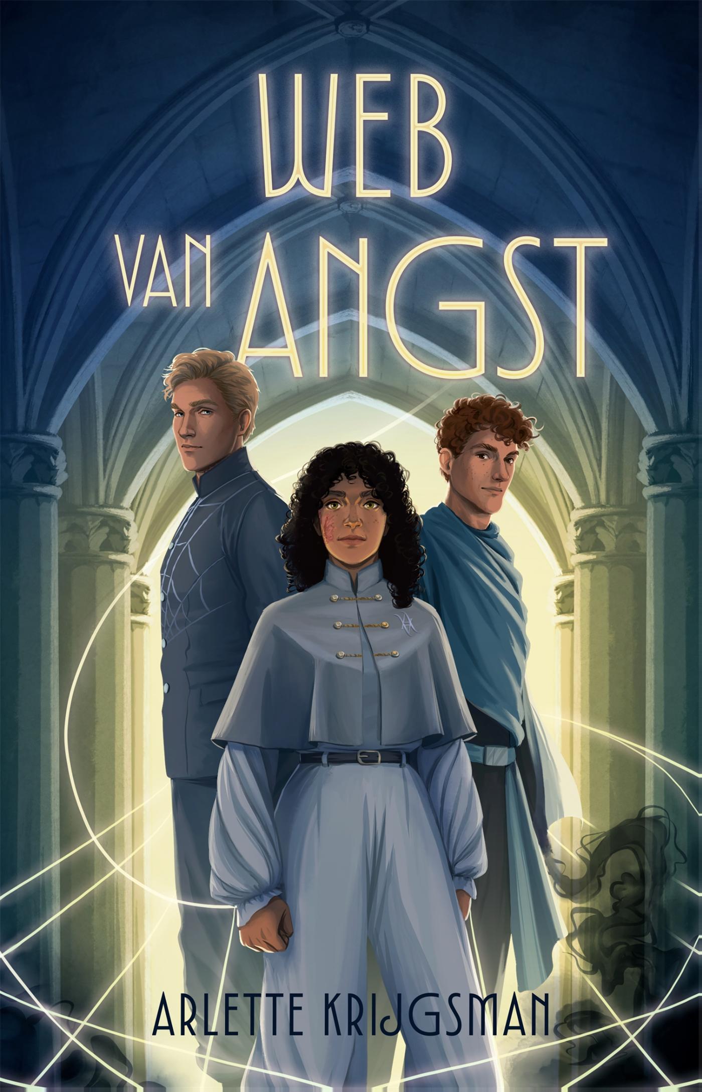Omslag van Web van angst