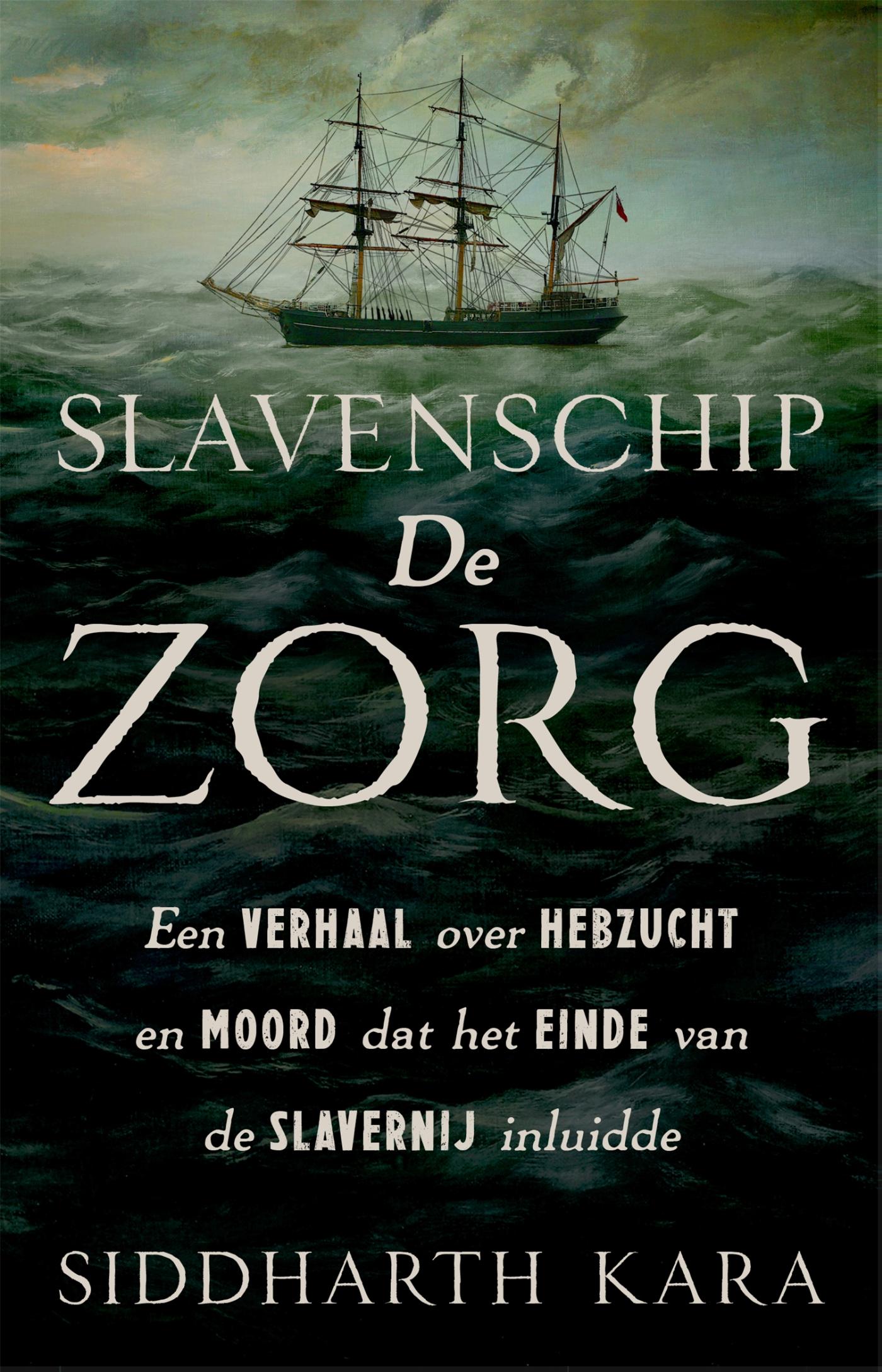Omslag van Slavenschip De Zorg
