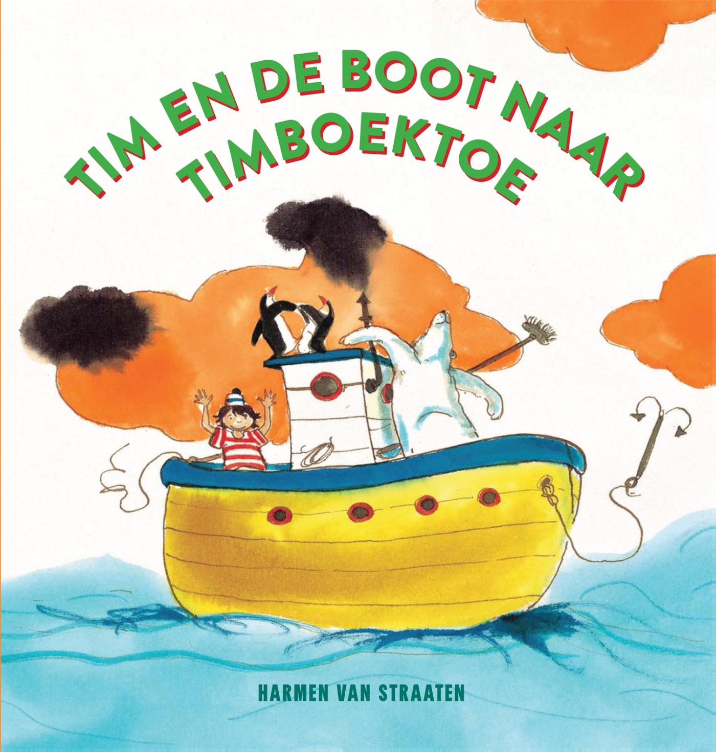 Omslag van Tim en de boot naar Timboektoe