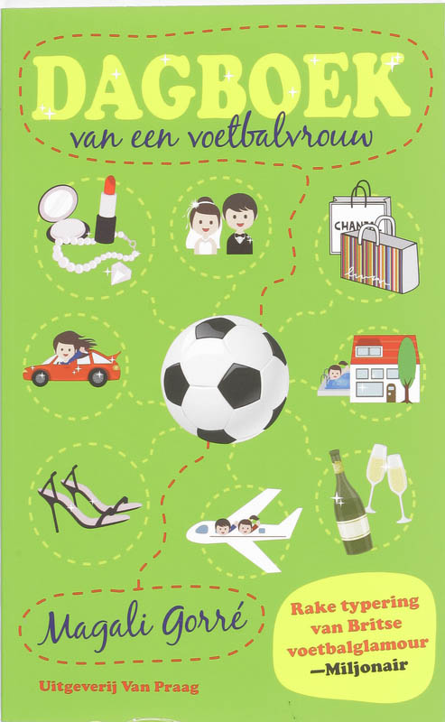 Omslag van Dagboek van een voetbalvrouw