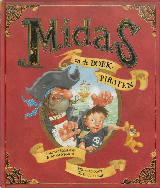 Omslag van Midas en de boekpiraten