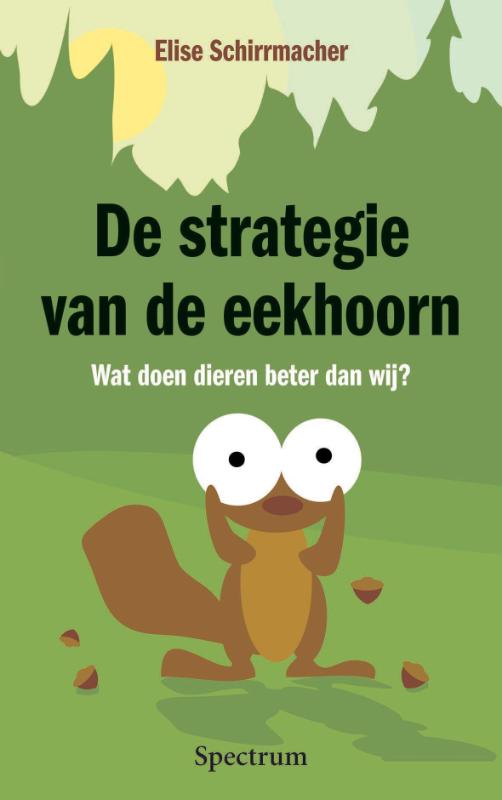 Omslag van strategie van de eekhoorn