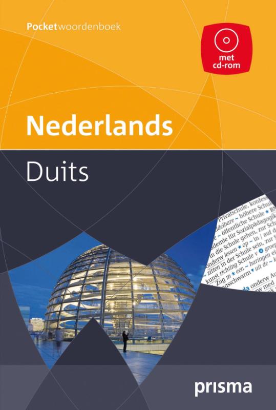 Omslag van Prisma pocketwoordenboek Nederlands-Duits