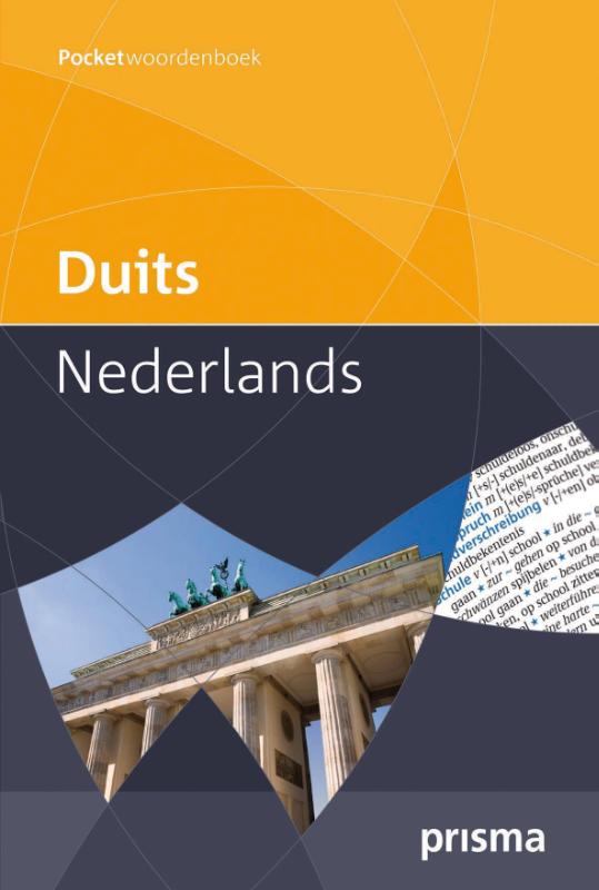 Omslag van Prisma pocketwoordenboek Duits-Nederlands