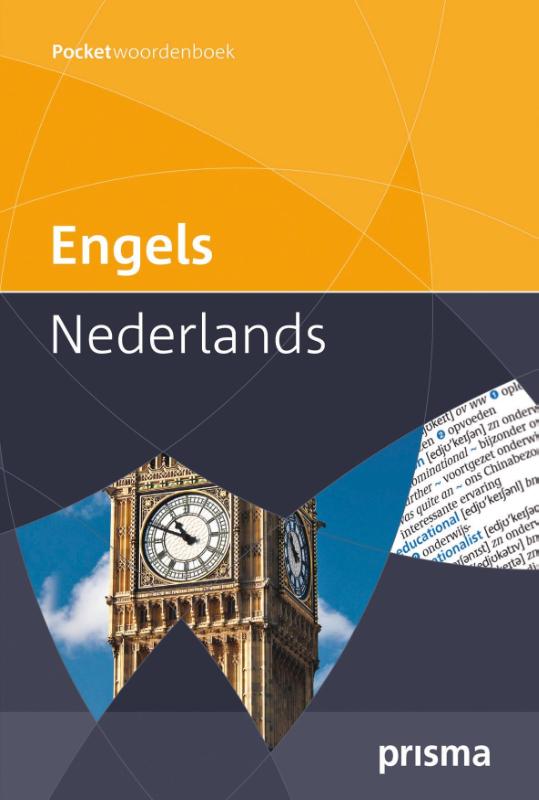 Omslag van Prisma pocketwoordenboek Engels-Nederlands