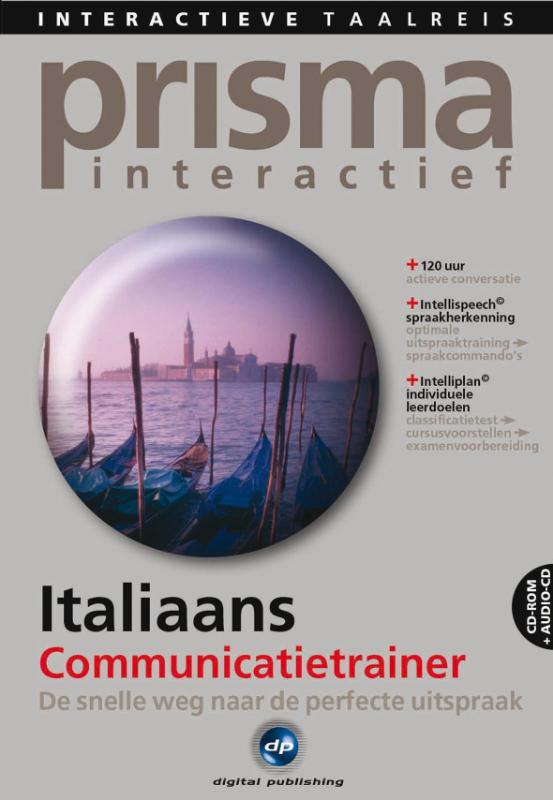 Omslag van Prisma Interactief Communicatietrainer Italiaans