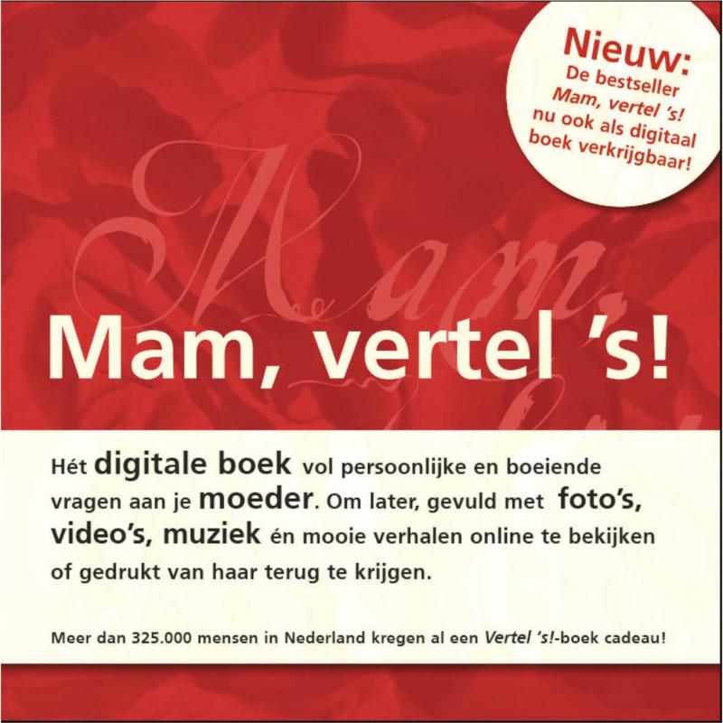 Omslag van Mam vertel 's!
