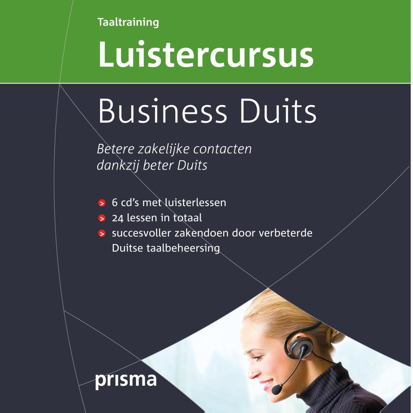 Omslag van Luistercursus Business Duits
