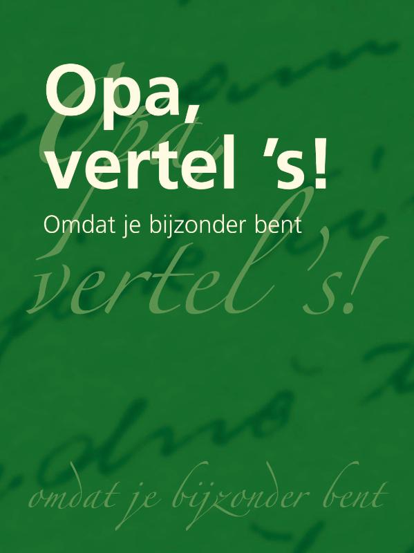 Omslag van Opa vertel 's!