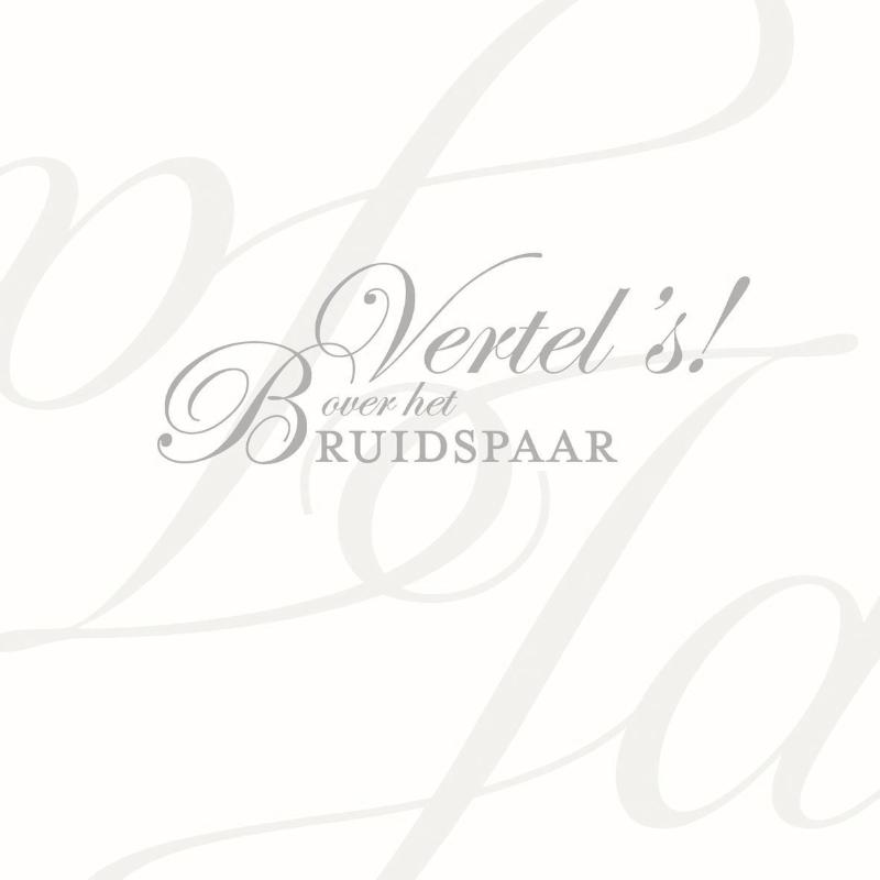 Omslag van Vertel 's! Over het bruidspaar