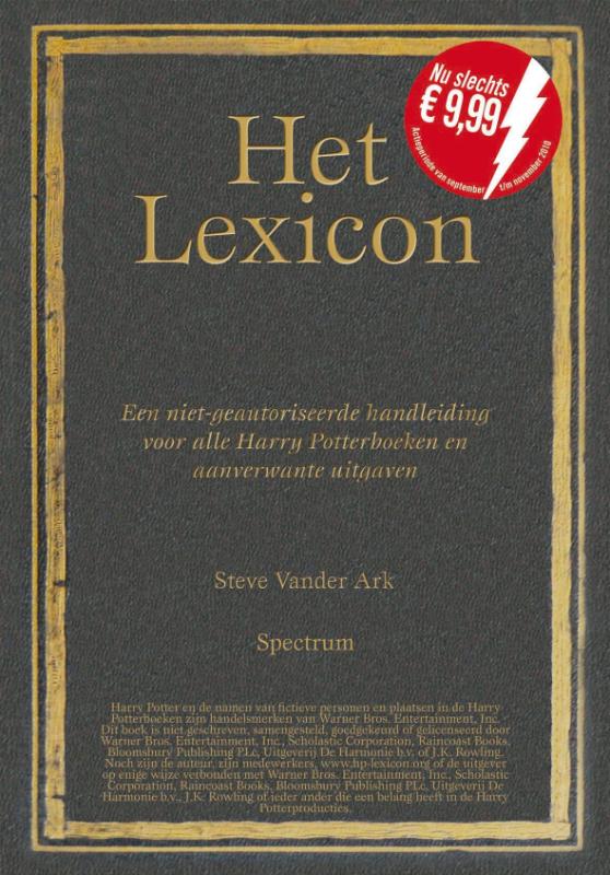 Omslag van Het Lexicon