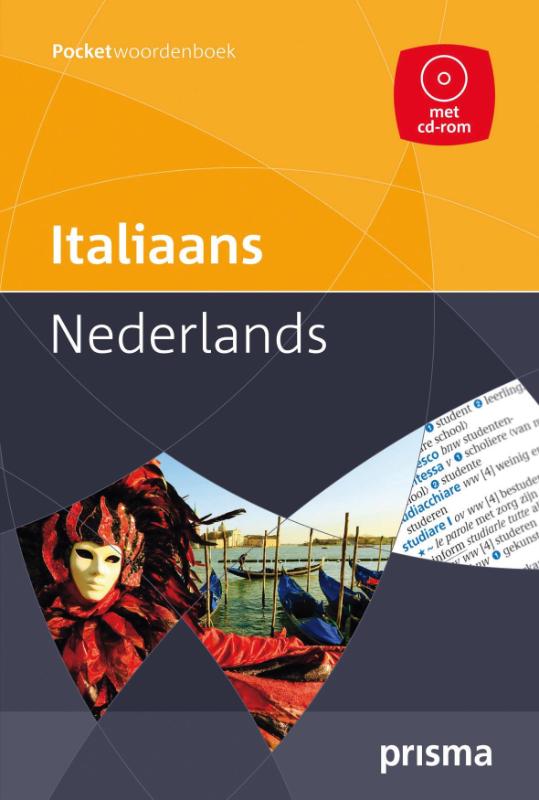 Omslag van Prisma pocketwoordenboek Italiaans-Nederlands