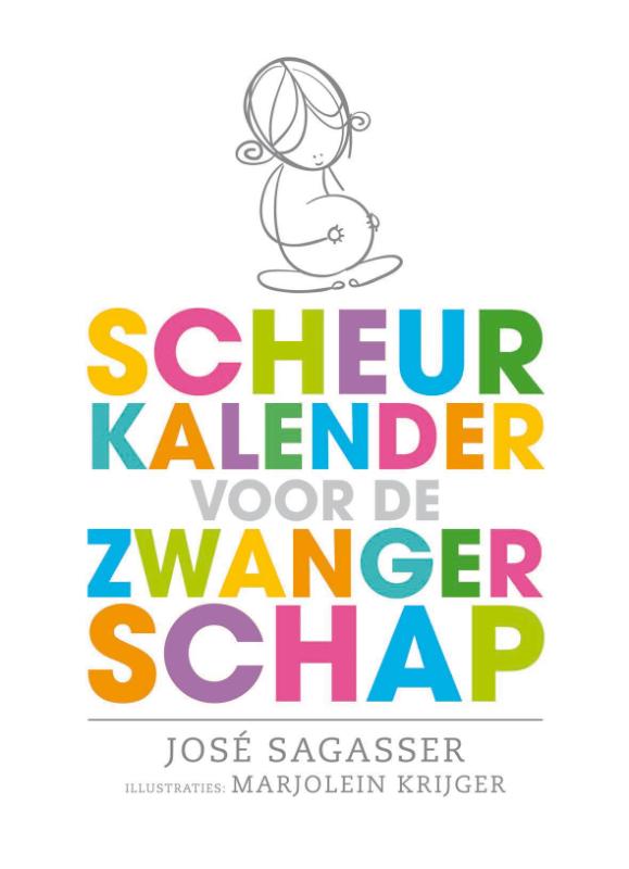 Omslag van Scheurkalender voor de zwangerschap