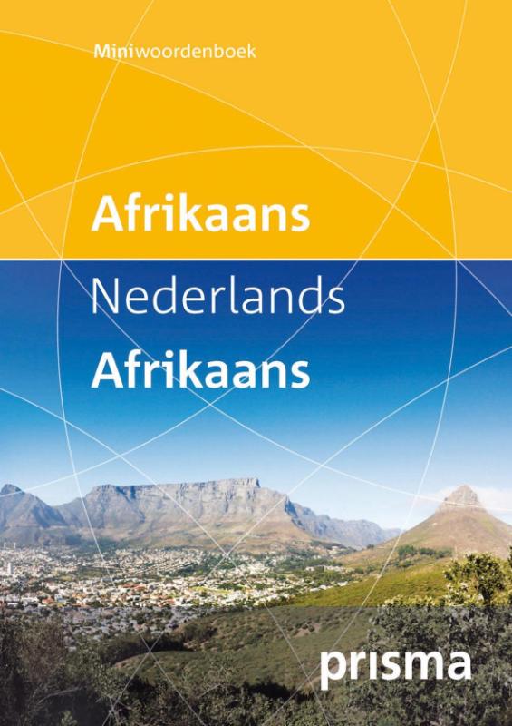 Omslag van Prisma miniwoordenboek Afrikaans-Nederlands Nederlands-Afrikaans