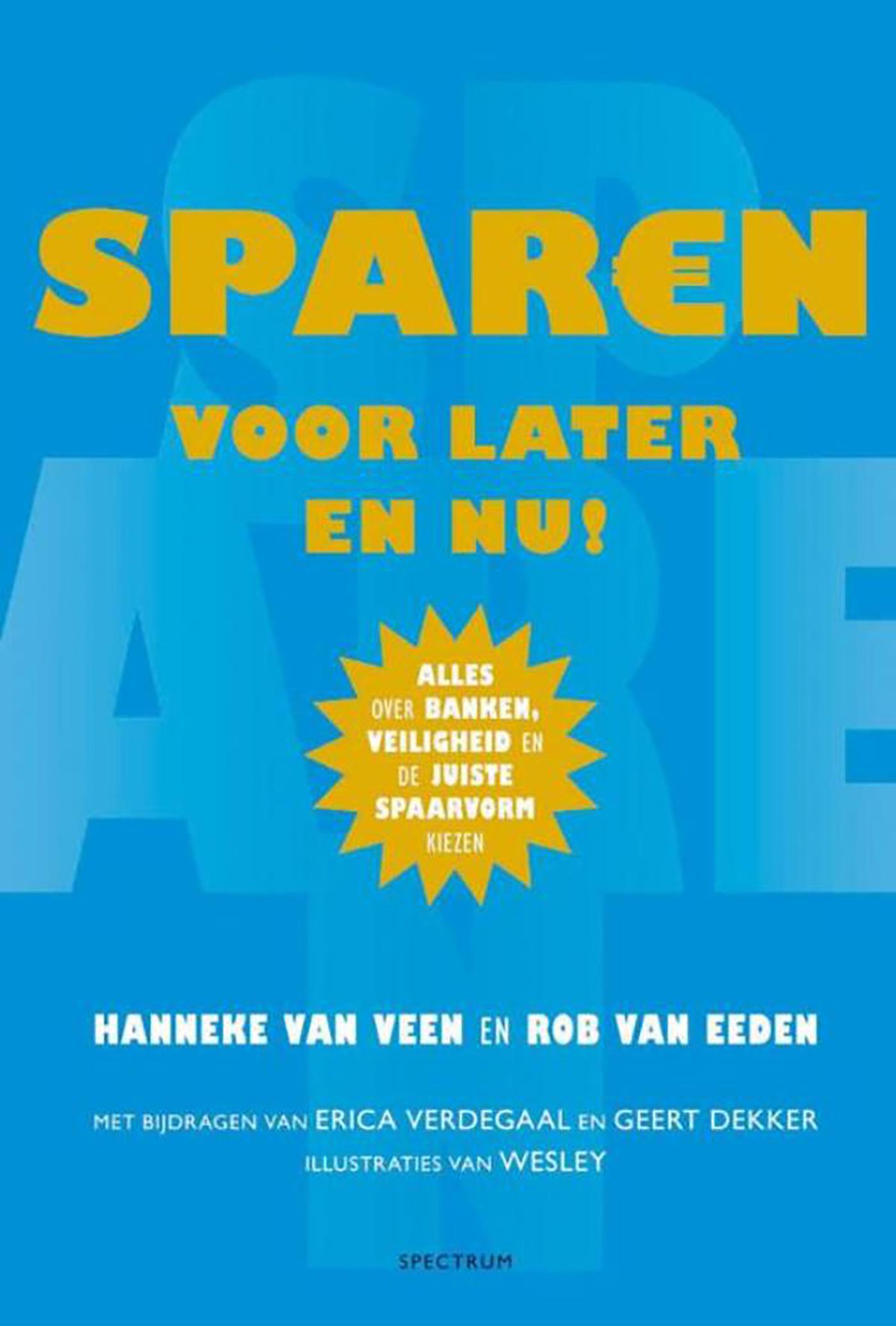 Omslag van Sparen voor later en nu!