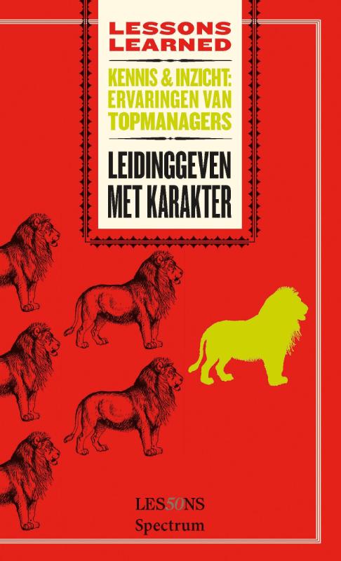 Omslag van Leidinggeven met karakter