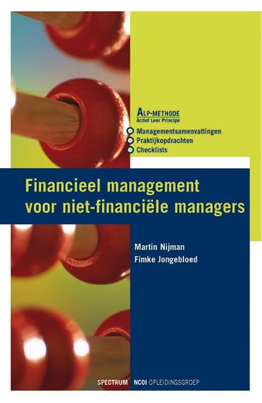 Omslag van Financieel management voor de niet financiële manager - NCOI