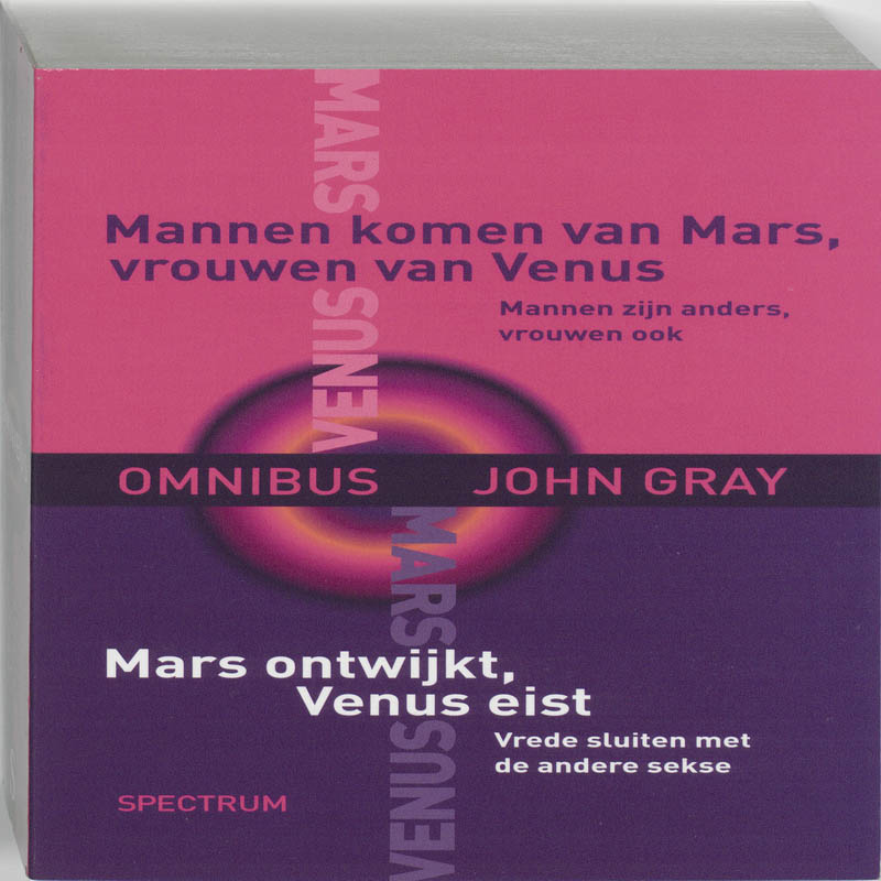 Omslag van Mannen komen van Mars, vrouwen van Venus/Mars ontwijkt, Venus eist