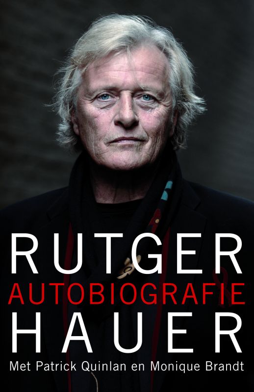 Omslag van Rutger Hauer autobiografie